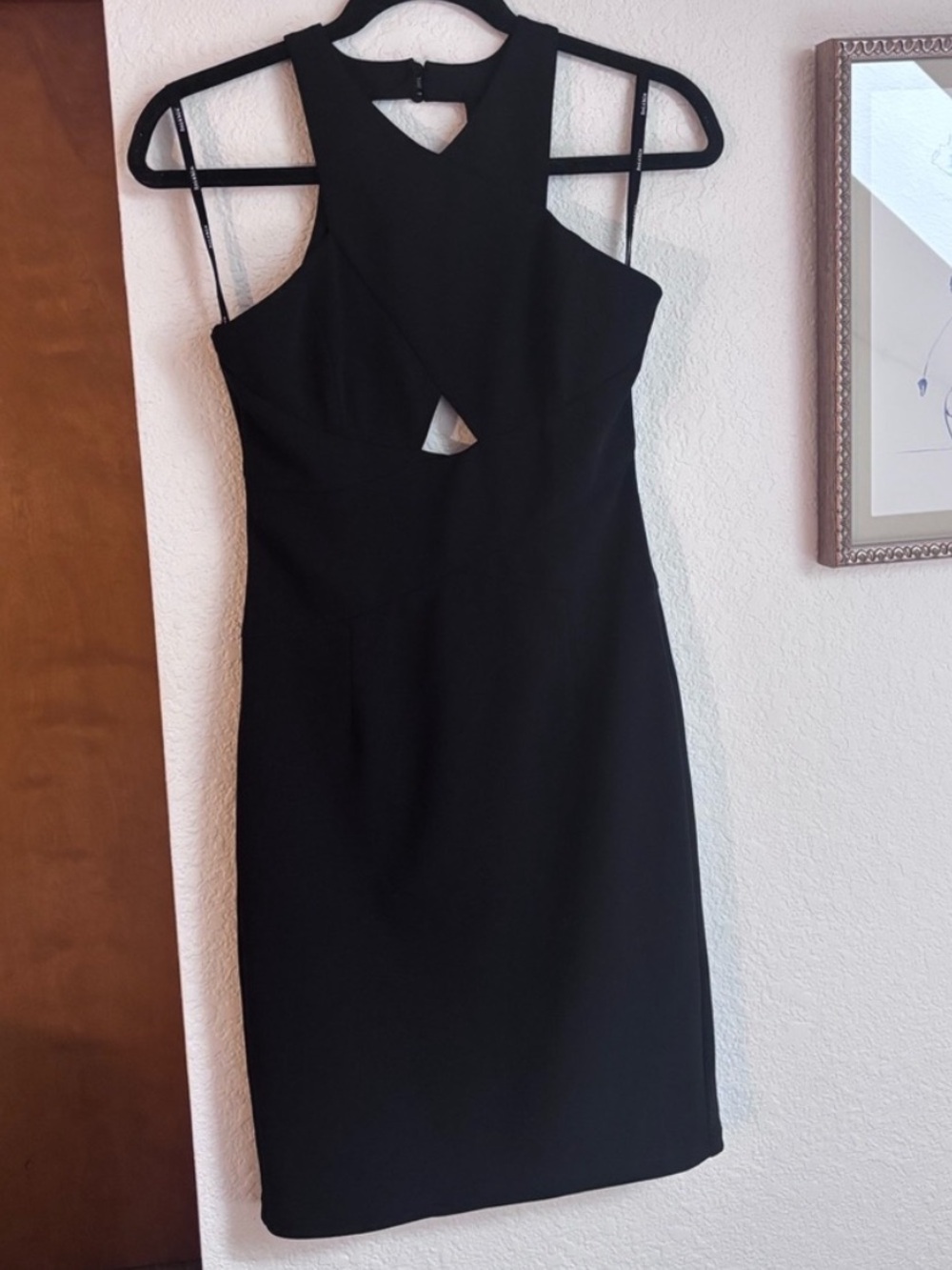 Black Cutout Bodycon Dress